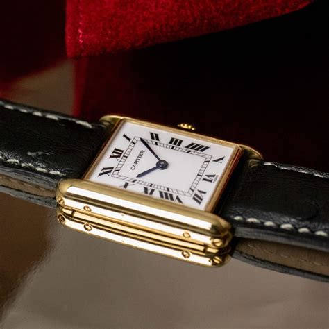 cartier tank americano vintage|Cartier Tank pre owned.